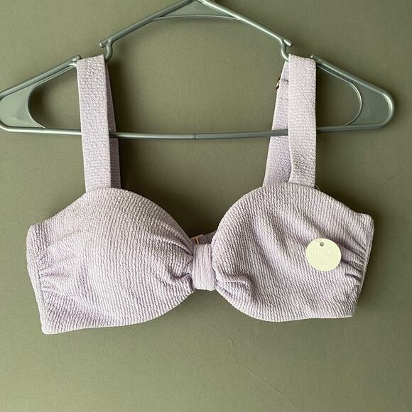Calia sz S lavander padded bikini top NWT - Picture 1 of 9